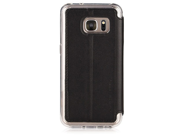 Чехол G-Case Sense Series для Samsung Galaxy S7 (черный, кожаный)