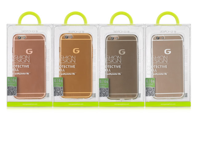 Чехол G-Case Cool Series для Apple iPhone 6S (серый, гелевый)