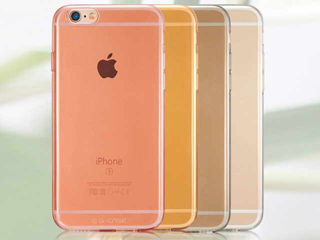 Чехол G-Case Cool Series для Apple iPhone 6S (прозрачный, гелевый)