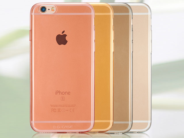 Чехол G-Case Cool Series для Apple iPhone 6S plus (прозрачный, гелевый)
