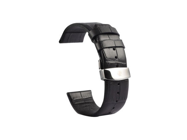 Ремешок для часов Kakapi Watch Strap Set для Apple Watch (42 мм, черный, кожаный)