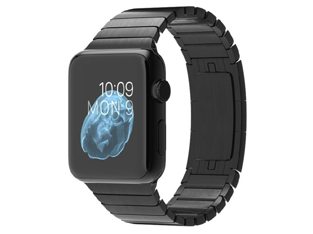 Ремешок для часов Synapse Link Bracelet для Apple Watch (42 мм, черный, стальной)