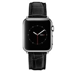 Ремешок для часов Synapse Croco Band для Apple Watch (42 мм, черный, кожаный)