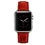 Ремешок для часов Synapse Croco Band для Apple Watch (38 мм, красный, кожаный)