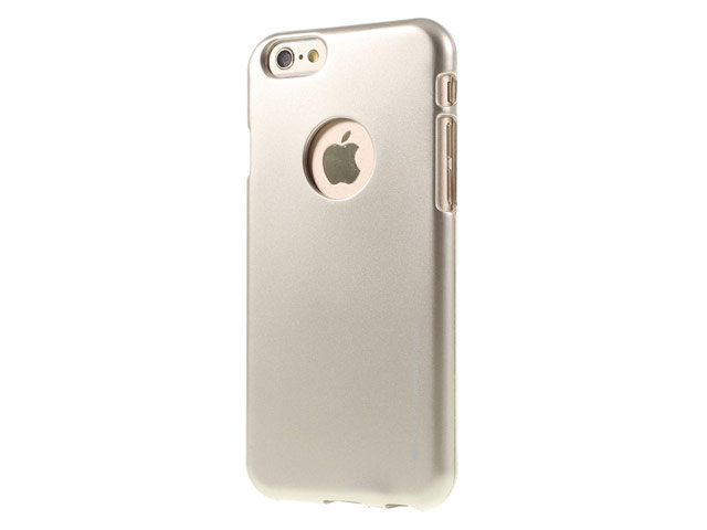 Чехол Mercury Goospery Jelly Case для Apple iPhone 6 (золотистый, гелевый)