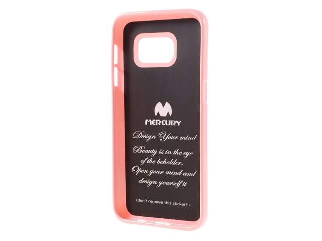 Чехол Mercury Goospery Jelly Case для Samsung Galaxy S7 (розовый, гелевый)