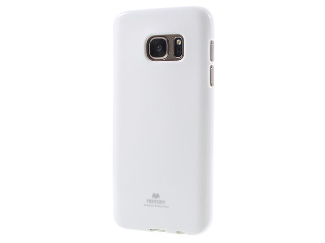 Чехол Mercury Goospery Jelly Case для Samsung Galaxy S7 (белый, гелевый)