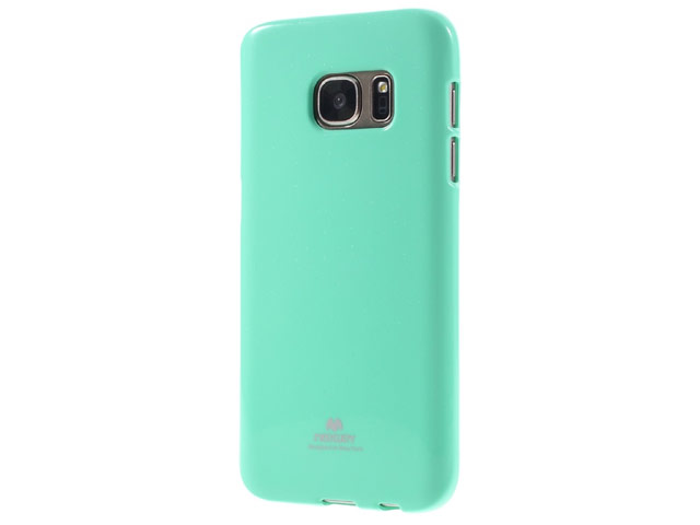 Чехол Mercury Goospery Jelly Case для Samsung Galaxy S7 (бирюзовый, гелевый)