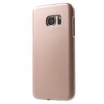 Чехол Mercury Goospery Jelly Case для Samsung Galaxy S7 (золотистый, гелевый)