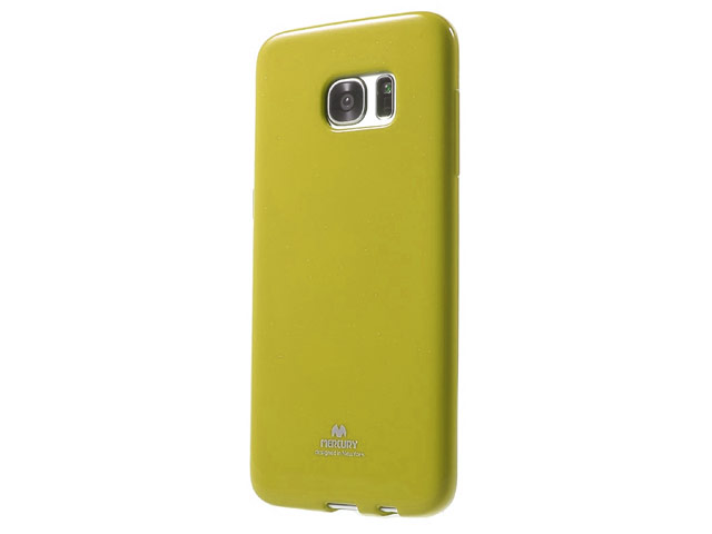 Чехол Mercury Goospery Jelly Case для Samsung Galaxy S7 edge (оранжевый, гелевый)