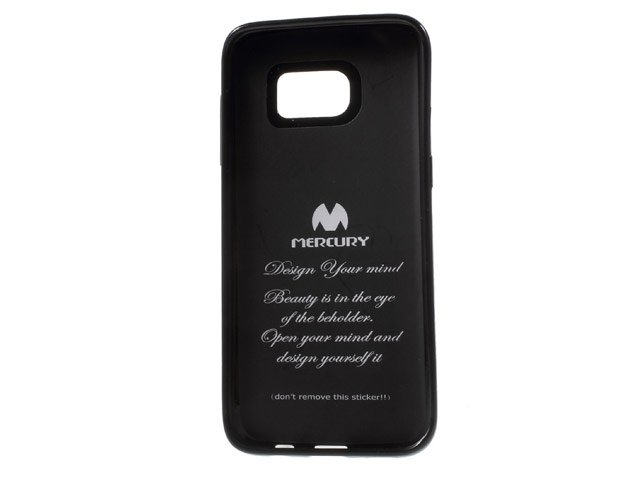 Чехол Mercury Goospery Jelly Case для Samsung Galaxy S7 edge (оранжевый, гелевый)