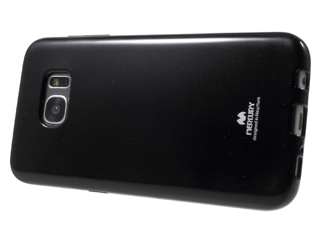 Чехол Mercury Goospery Jelly Case для Samsung Galaxy S7 edge (оранжевый, гелевый)