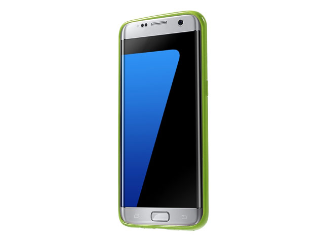 Чехол Mercury Goospery Jelly Case для Samsung Galaxy S7 edge (зеленый, гелевый)