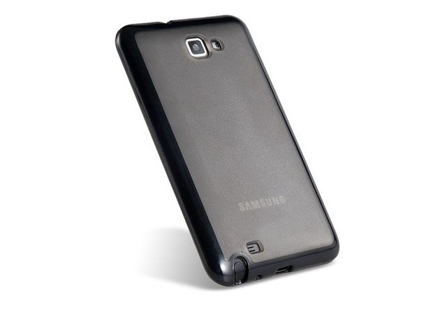 Чехол Yotrix ProComp Case для Samsung Galaxy Note i9220 (N7000) (гелевый/пластиковый, черный)