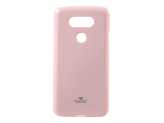 Чехол Mercury Goospery Jelly Case для LG G5 (розовый, гелевый)