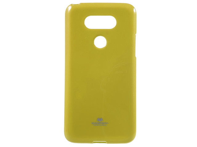 Чехол Mercury Goospery Jelly Case для LG G5 (оранжевый, гелевый)