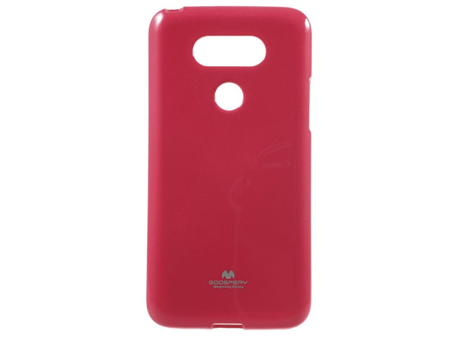 Чехол Mercury Goospery Jelly Case для LG G5 (малиновый, гелевый)