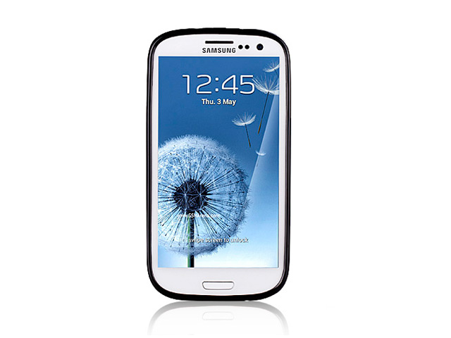 Чехол Yotrix ProComp Case для Samsung Galaxy S3 i9300 (гелевый/пластиковый, черный)