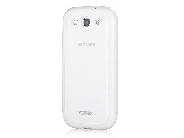 Чехол Yotrix ProComp Case для Samsung Galaxy S3 i9300 (гелевый/пластиковый, белый)