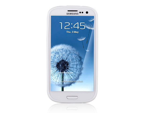 Чехол Yotrix ProComp Case для Samsung Galaxy S3 i9300 (гелевый/пластиковый, белый)