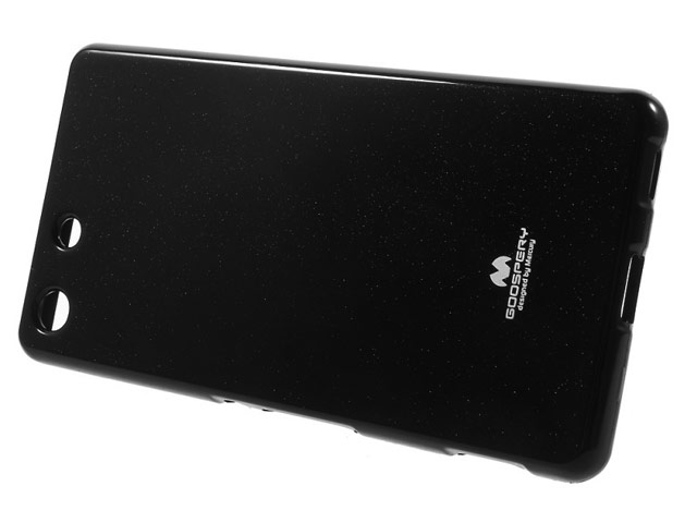 Чехол Mercury Goospery Jelly Case для Sony Xperia M5 (черный, гелевый)