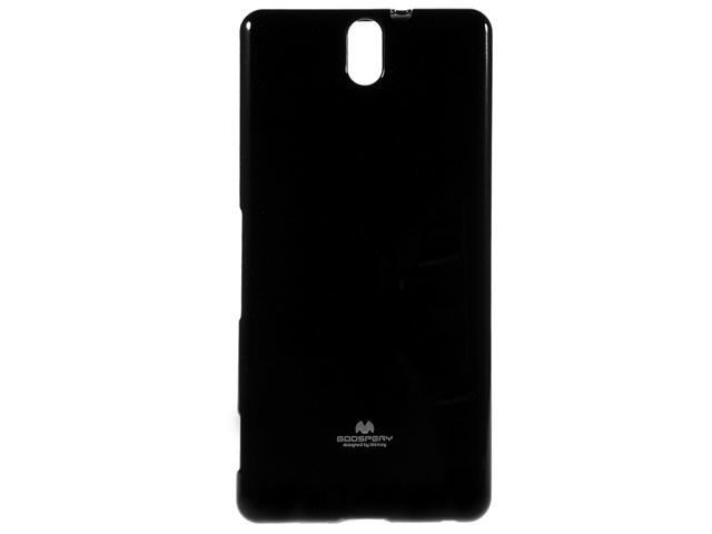 Чехол Mercury Goospery Jelly Case для Sony Xperia C5 ultra (черный, гелевый)