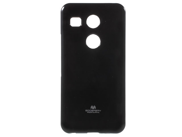 Чехол Mercury Goospery Jelly Case для LG Nexus 5X (черный, гелевый)