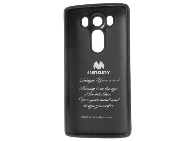 Чехол Mercury Goospery Jelly Case для LG V10 (черный, гелевый)