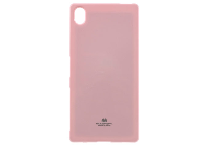Чехол Mercury Goospery Jelly Case для Sony Xperia Z5 premium (розовый, гелевый)