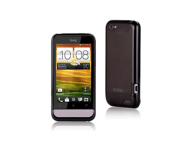 Чехол Yotrix ProComp Case для HTC One V T320e (гелевый/пластиковый, черный)