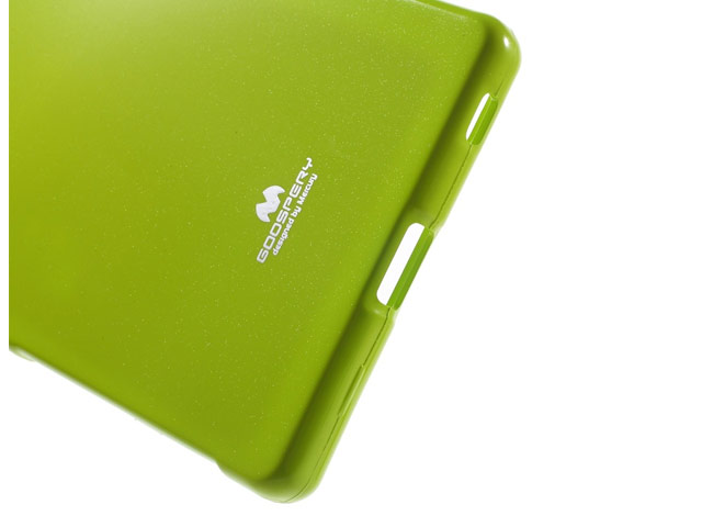 Чехол Mercury Goospery Jelly Case для Sony Xperia Z5 premium (зеленый, гелевый)