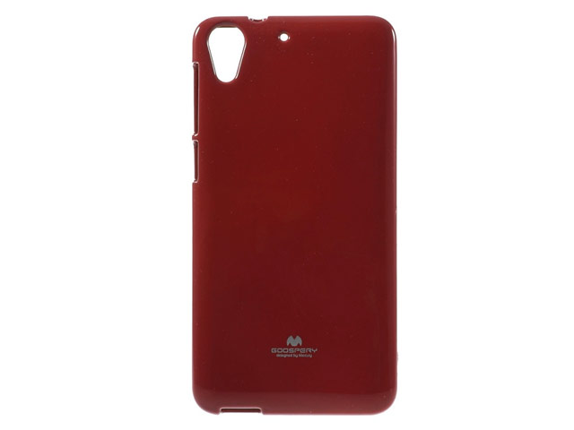 Чехол Mercury Goospery Jelly Case для HTC Desire 728 (красный, гелевый)
