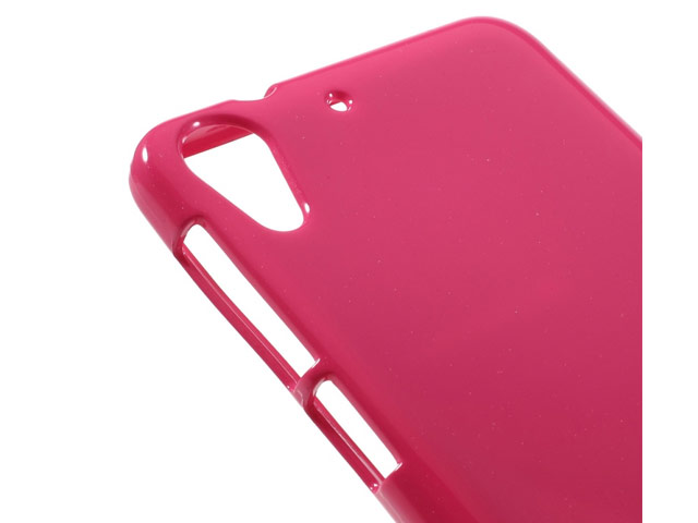 Чехол Mercury Goospery Jelly Case для HTC Desire 728 (фиолетовый, гелевый)