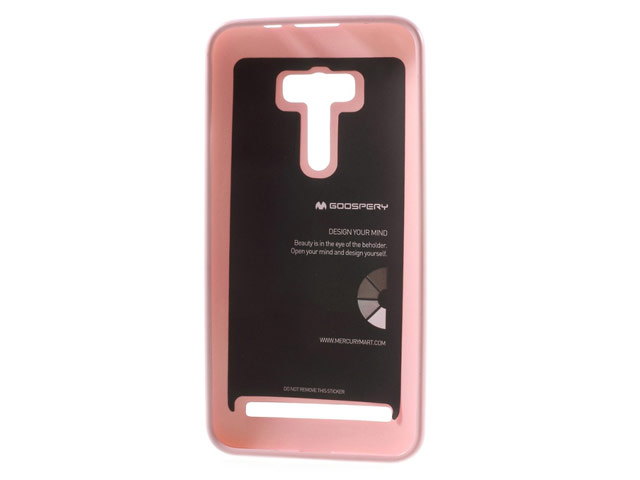 Чехол Mercury Goospery Jelly Case для Asus ZenFone Selfie ZD551KL (розовый, гелевый)