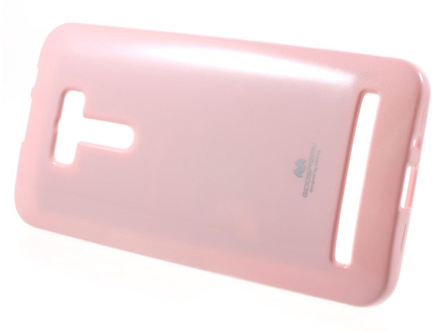 Чехол Mercury Goospery Jelly Case для Asus ZenFone Selfie ZD551KL (оранжевый, гелевый)