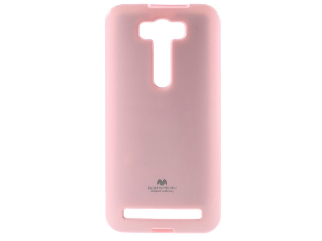 Чехол Mercury Goospery Jelly Case для Asus ZenFone 2 Laser ZE500KL (розовый, гелевый)