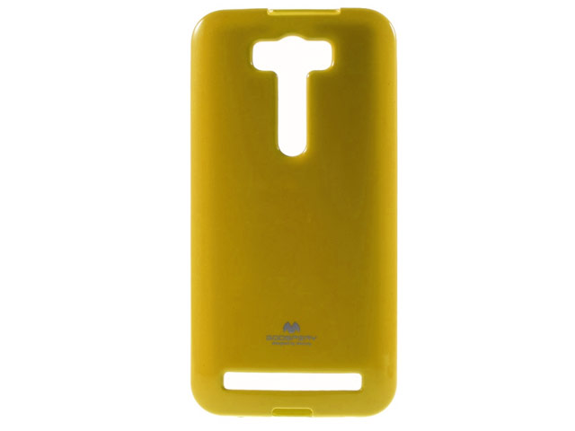 Чехол Mercury Goospery Jelly Case для Asus ZenFone 2 Laser ZE500KL (оранжевый, гелевый)
