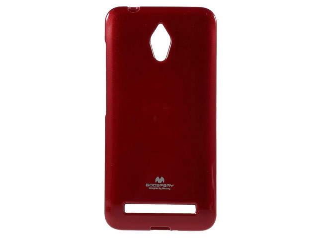 Чехол Mercury Goospery Jelly Case для Asus ZenFone Go ZC500TG (красный, гелевый)