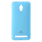Чехол Mercury Goospery Jelly Case для Asus ZenFone Go ZC500TG (голубой, гелевый)