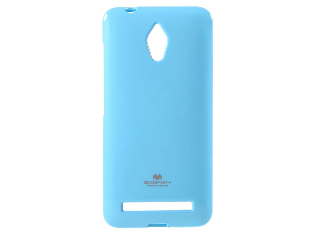 Чехол Mercury Goospery Jelly Case для Asus ZenFone Go ZC500TG (голубой, гелевый)
