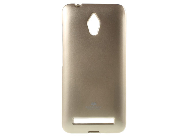 Чехол Mercury Goospery Jelly Case для Asus ZenFone Go ZC500TG (золотистый, гелевый)