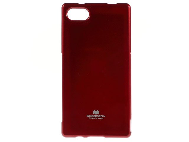Чехол Mercury Goospery Jelly Case для Sony Xperia Z5 compact (красный, гелевый)