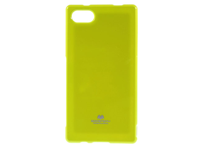 Чехол Mercury Goospery Jelly Case для Sony Xperia Z5 compact (зеленый, гелевый)