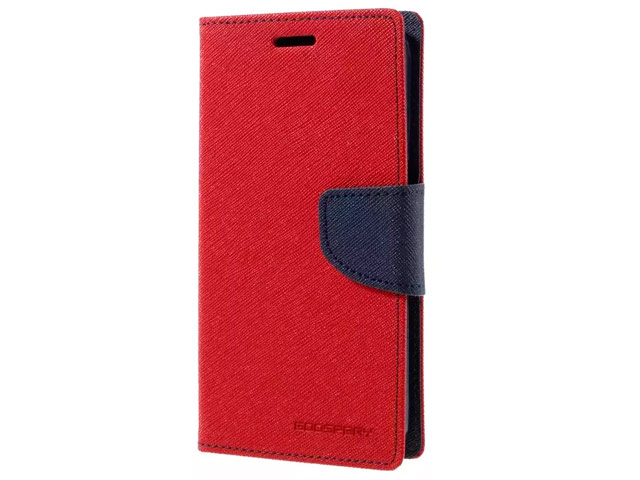 Чехол Mercury Goospery Fancy Diary Case для Samsung Galaxy S7 (красный, винилискожа)