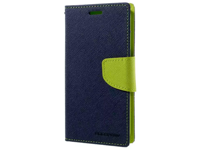 Чехол Mercury Goospery Fancy Diary Case для Samsung Galaxy S7 (синий, винилискожа)