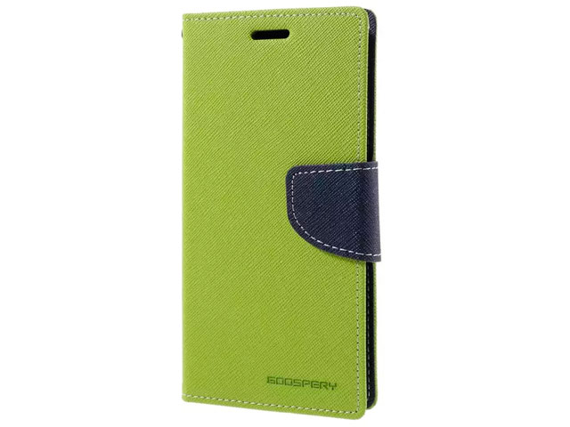Чехол Mercury Goospery Fancy Diary Case для Samsung Galaxy S7 (зеленый, винилискожа)