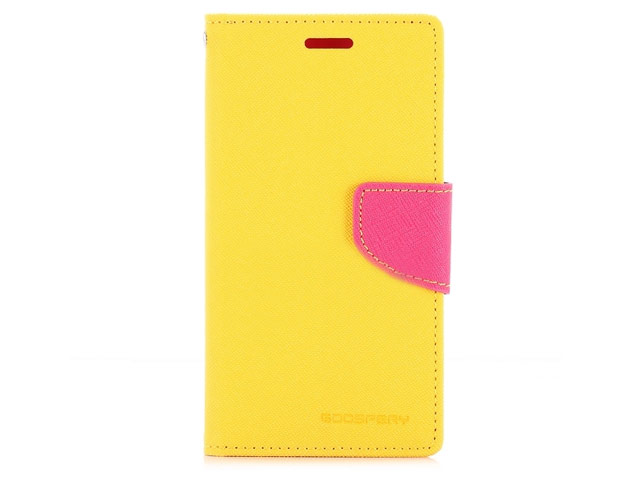 Чехол Mercury Goospery Fancy Diary Case для Samsung Galaxy A5 2016 A510 (желтый, винилискожа)