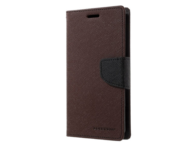 Чехол Mercury Goospery Fancy Diary Case для Samsung Galaxy A5 2016 A510 (коричневый, винилискожа)