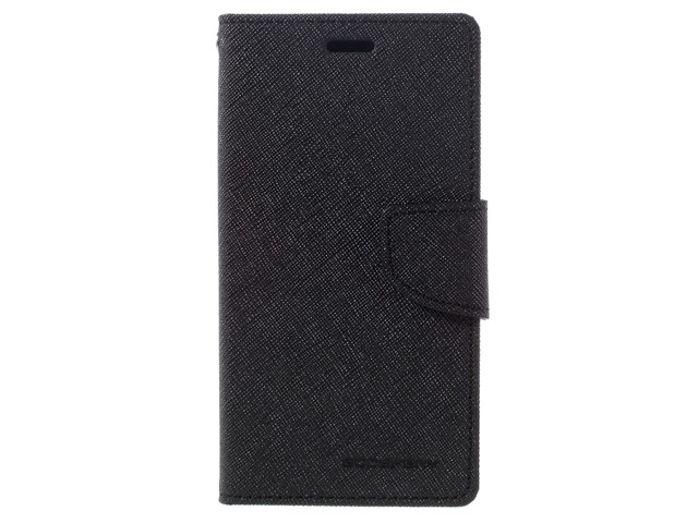 Чехол Mercury Goospery Fancy Diary Case для Xiaomi Redmi 3 (черный, винилискожа)