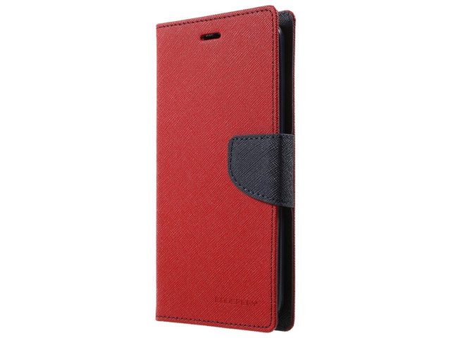 Чехол Mercury Goospery Fancy Diary Case для Asus ZenFone 2 ZE550ML (красный, винилискожа)